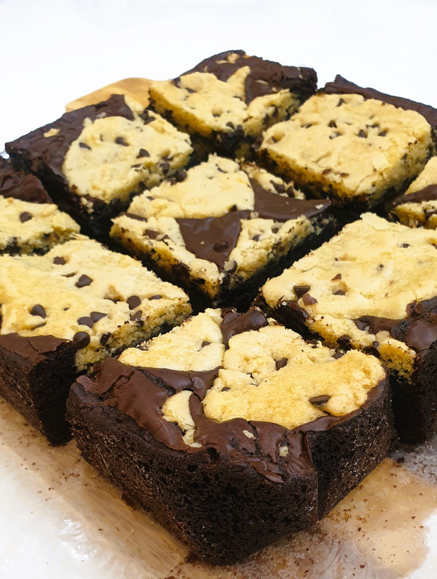 بروکی خانگی Browkie با طعم شگفت انگیز! ترکیب طعم براونی و کوکی